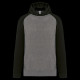 Sweat-shirt à capuche bicolore enfant personnalisable | Textile événementiel B2B