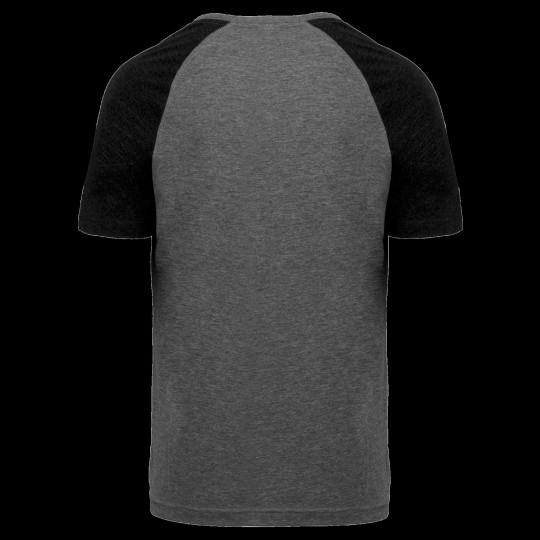 T-shirt triblend bicolore sport personnalisé unisexe – Communication par l’objet B2B | BCM Goodies