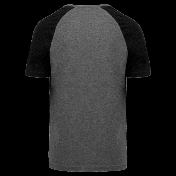 T-shirt triblend bicolore sport personnalisé unisexe – Communication par l’objet B2B | BCM Goodies