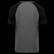 T-shirt triblend bicolore sport personnalisé unisexe – Communication par l’objet B2B | BCM Goodies