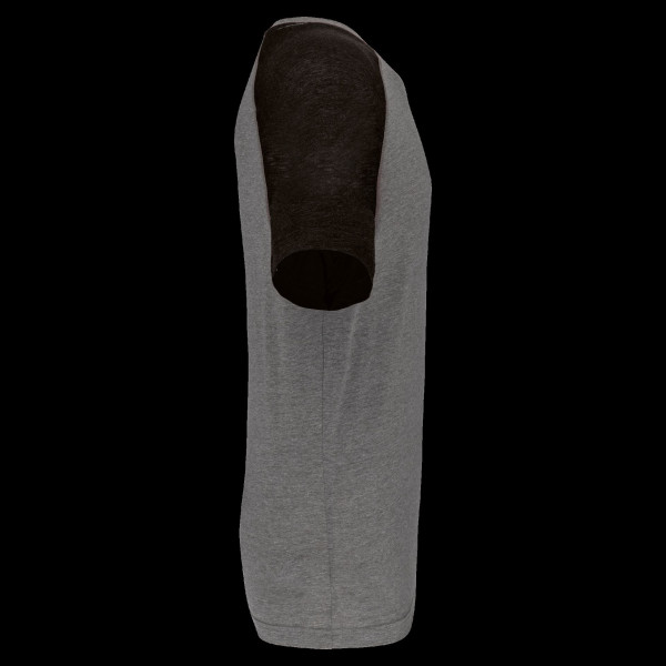 T-shirt triblend bicolore sport personnalisé unisexe – Communication par l’objet B2B | BCM Goodies