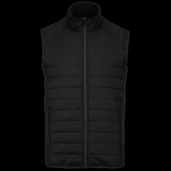 Veste sport bi-matière sans manches personnalisable unisexe – Communication d’entreprise et visibilité marque employeur
