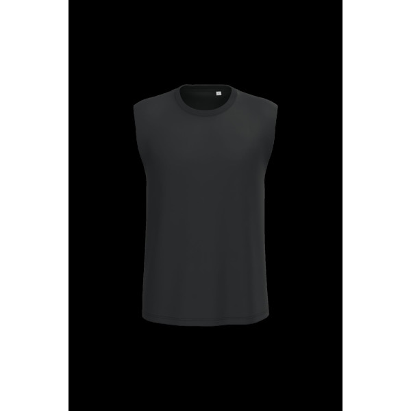 T-shirt sans manches 190 personnalisable unisexe pour entreprises – BCM Goodies