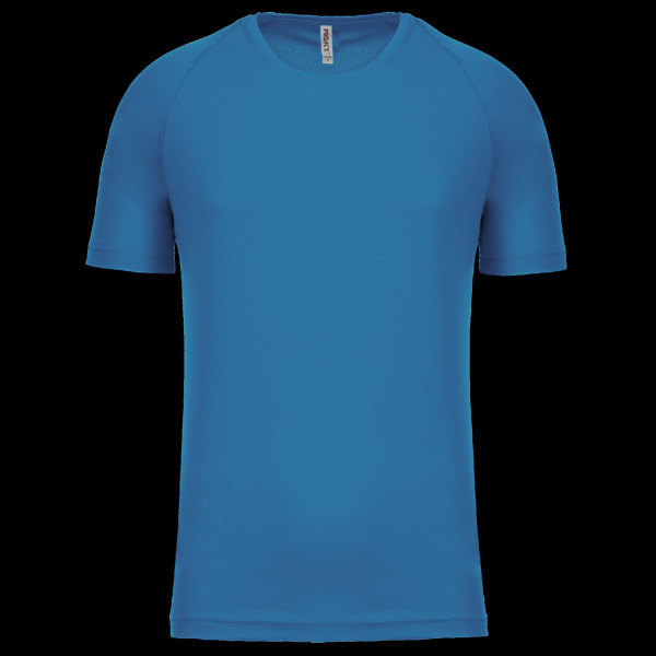 T-shirt de sport manches courtes homme personnalisé pour communication d'entreprise – BCM Goodies
