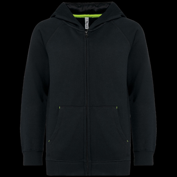 Veste personnalisée enfant avec capuche – textile promotionnel B2B – BCM Goodies