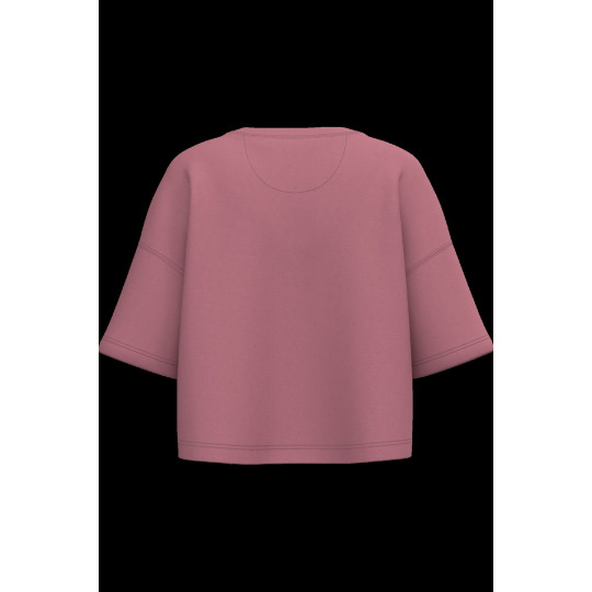 Sweat-shirt crop à manches courtes femme personnalisable – Textile promotionnel B2B pour entreprises et organisations