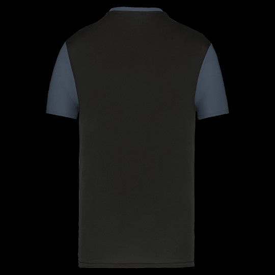 Maillot multisport manches courtes bicolore unisexe personnalisé – Communication textile entreprise