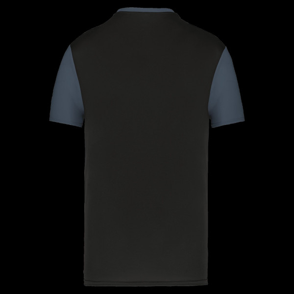 Maillot multisport manches courtes bicolore unisexe personnalisé – Communication textile entreprise