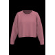 Sweat-shirt crop col rond femme personnalisable pour communication d'entreprise – BCM Goodies