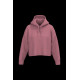 Sweat-shirt crop à capuche femme personnalisable – Support textile communication entreprise – BCM Goodies