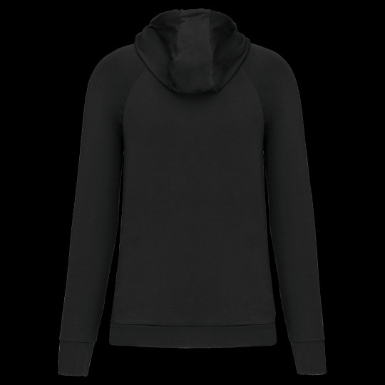Sweat-shirt à capuche 1/4 zip sport unisexe personnalisable pour entreprises – BCM Goodies