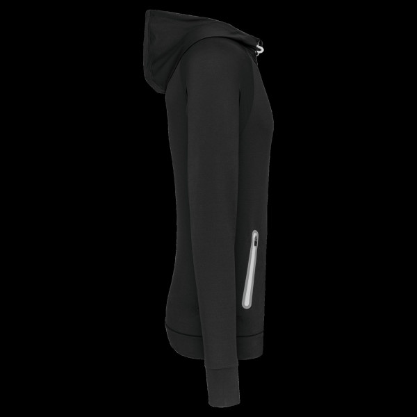 Sweat-shirt à capuche 1/4 zip sport unisexe personnalisable pour entreprises – BCM Goodies