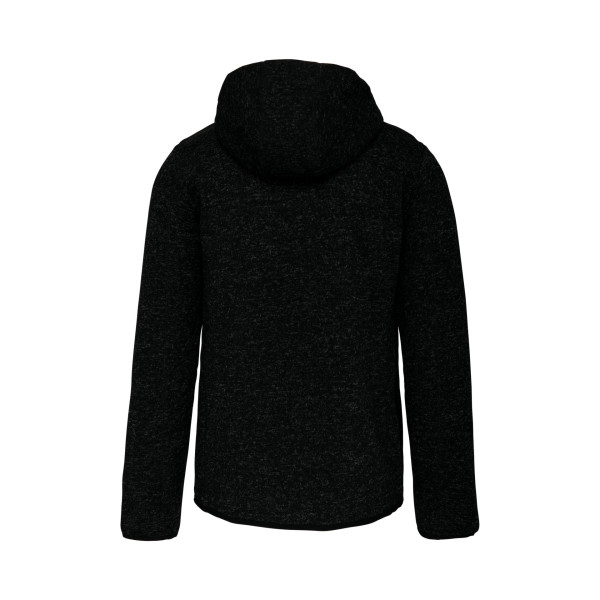 Veste à capuche chinée femme personnalisable – Vêtement promotionnel pour communication d’entreprise – BCM Goodies