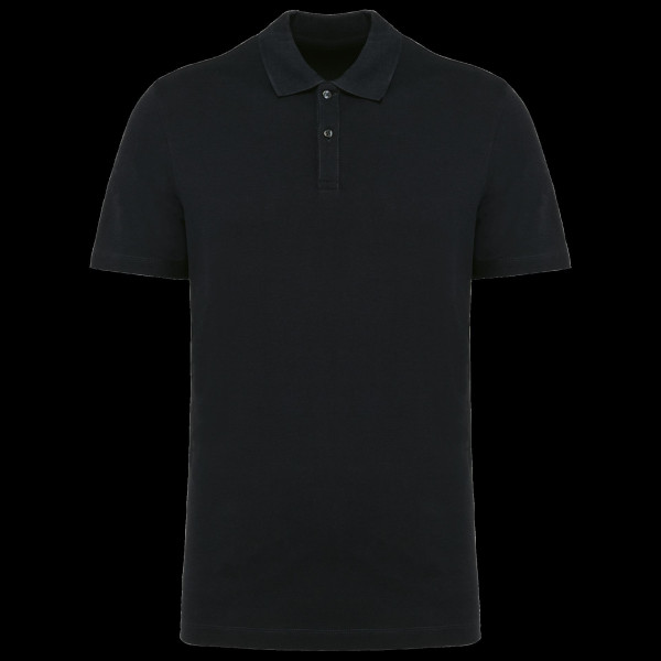 Polo Supima® manches courtes homme personnalisable – Support textile entreprise événementiel