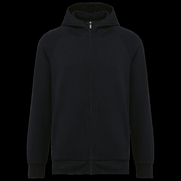 Veste zippée à capuche homme personnalisable pour entreprises – Support textile B2B BCM Goodies