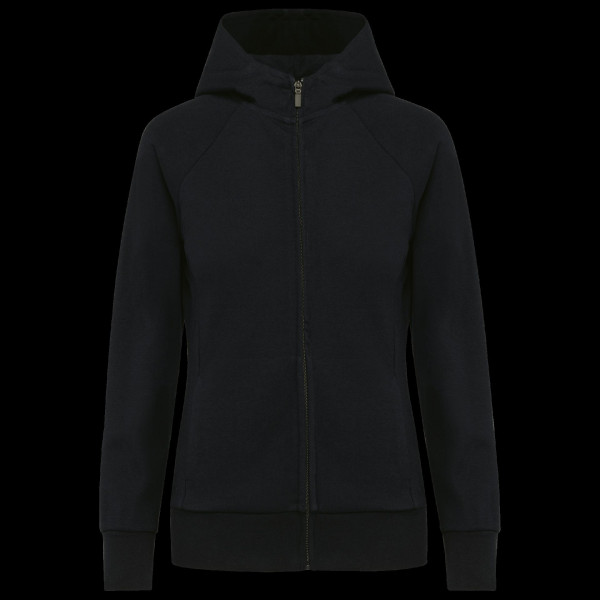 Veste zippée à capuche femme personnalisable – Support textile pour entreprises et associations