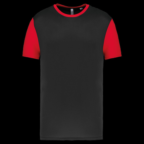 Maillot multisport manches courtes bicolore enfant personnalisable – Communication entreprise et associations