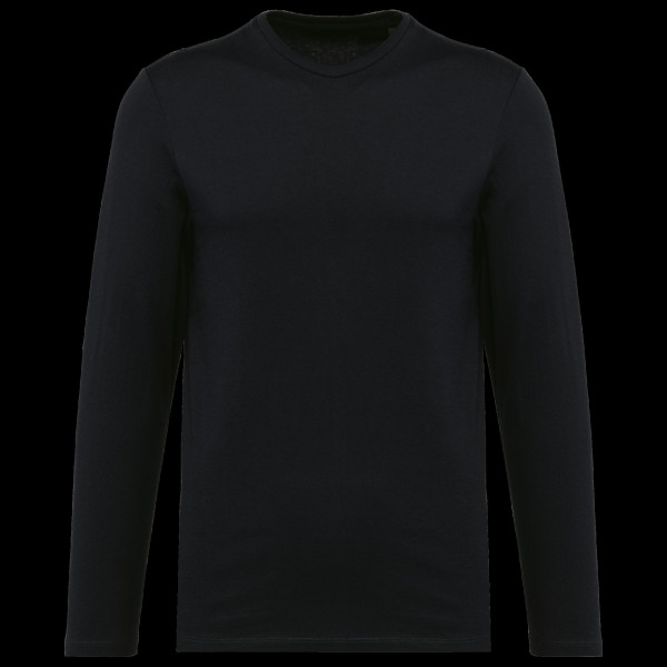 T-shirt homme manches longues personnalisable en coton Supima® – BCM Goodies