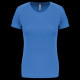 T-shirt de sport manches courtes femme personnalisable 100% polyester – Textile promotionnel pour entreprises