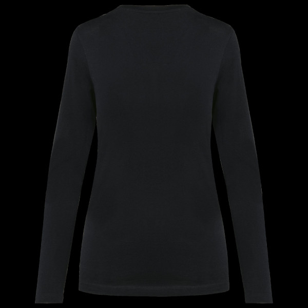 T-shirt femme manches longues Supima® personnalisable – Communication par l’objet B2B