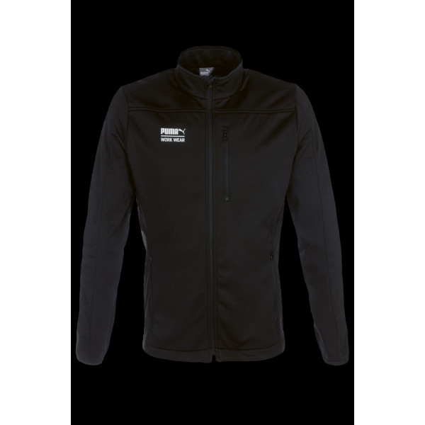 Veste de travail softshell personnalisable unisexe – vêtement professionnel respirant et coupe-vent BCM Goodies