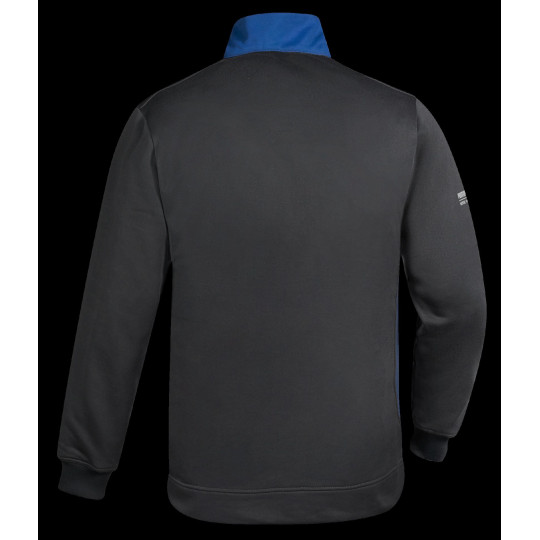 Sweat-shirt col zippé unisexe personnalisé Puma Workwear – Vêtement d’entreprise pour communication et événements professionnels