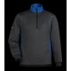Sweat-shirt col zippé unisexe personnalisé Puma Workwear – Vêtement d’entreprise pour communication et événements professionnels