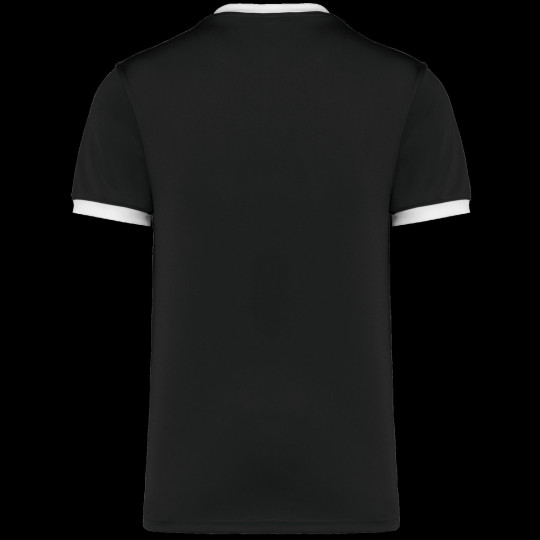 Maillot de rugby manches courtes unisexe personnalisable – Support textile pour communication d’entreprise