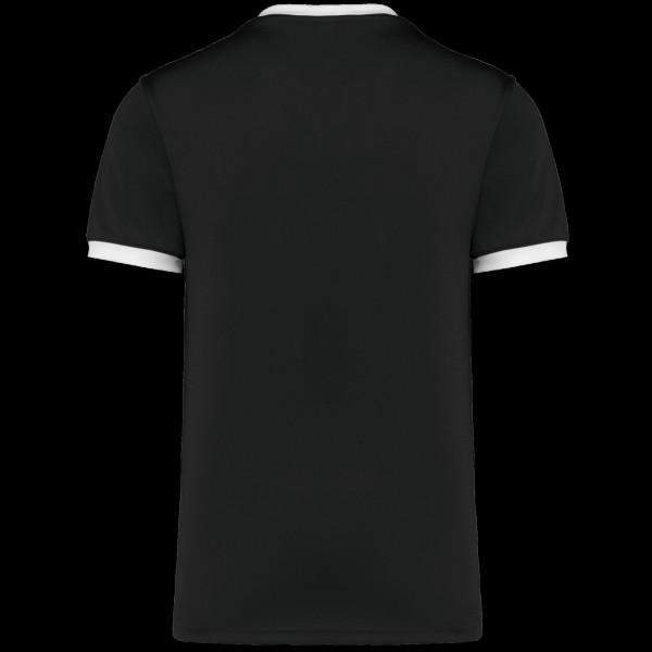 Maillot de rugby manches courtes unisexe personnalisable – Support textile pour communication d’entreprise