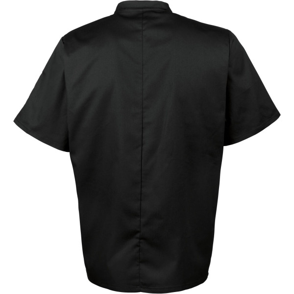 Veste de cuisine manches courtes personnalisable – Vêtement professionnel B2B durable