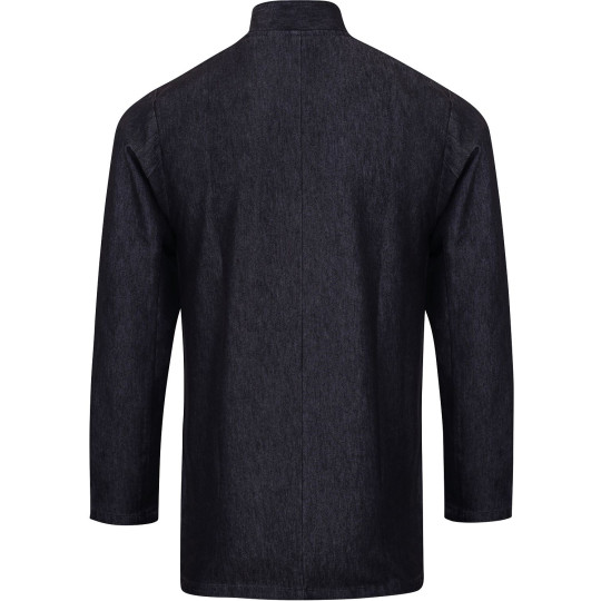Veste denim chef cuisinier personnalisable pour communication d’entreprise – BCM Goodies