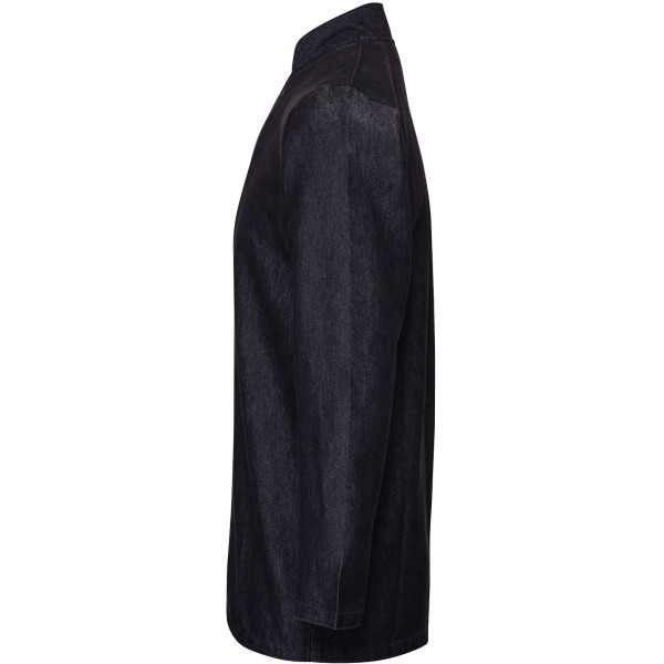 Veste denim chef cuisinier personnalisable pour communication d’entreprise – BCM Goodies