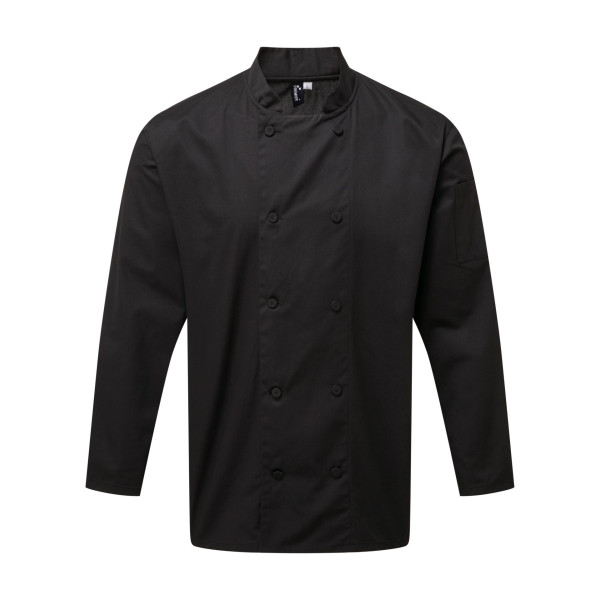 Veste Chef Cuisinier Manches Longues Coolchecker® Personnalisable – Vêtement Professionnel B2B BCM Goodies