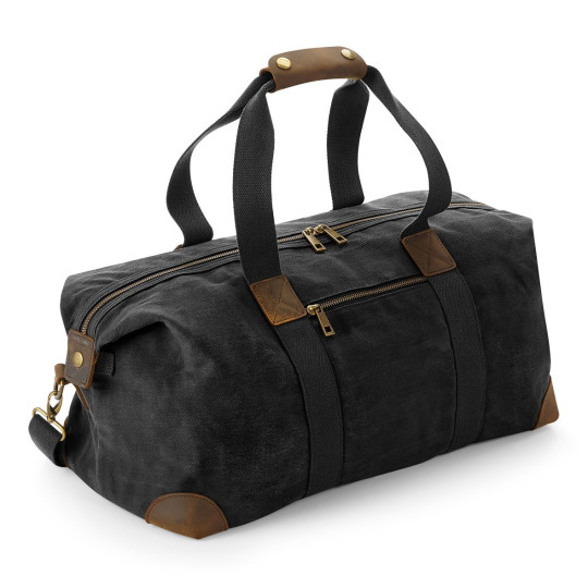 Sac fourre-tout en toile cirée personnalisable pour entreprises – Bagagerie B2B Heritage | BCM Goodies
