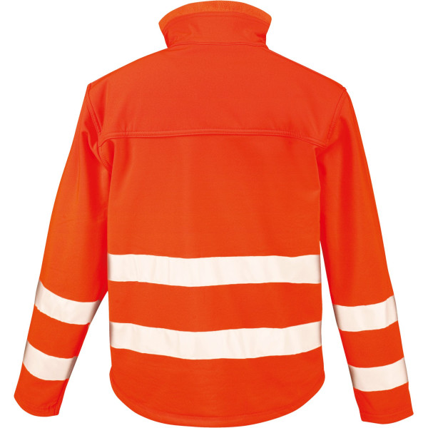 Veste Softshell High Viz personnalisable – Équipement de visibilité pour entreprises – BCM Goodies