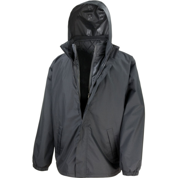 Parka 3 en 1 Core personnalisable pour entreprises – Veste imperméable et bodywarmer, vêtement corporate BCM Goodies