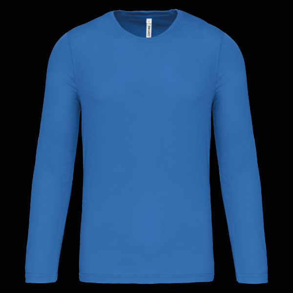 T-shirt de sport manches longues homme personnalisé – Support textile communication entreprise