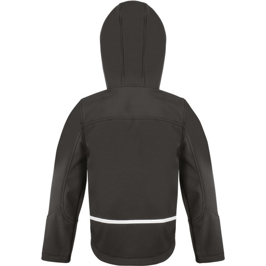 Veste Softshell à Capuche Enfant Personnalisable | Vêtement Publicitaire Entreprise – BCM Goodies