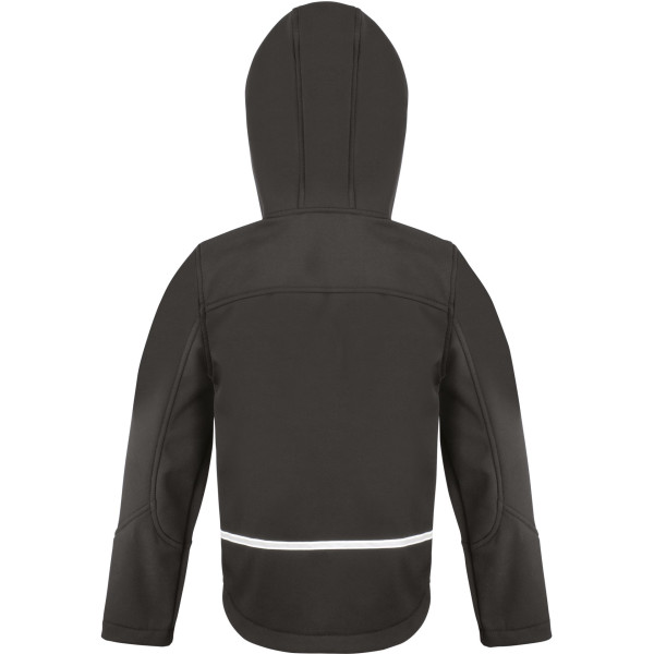 Veste Softshell à Capuche Enfant Personnalisable | Vêtement Publicitaire Entreprise – BCM Goodies