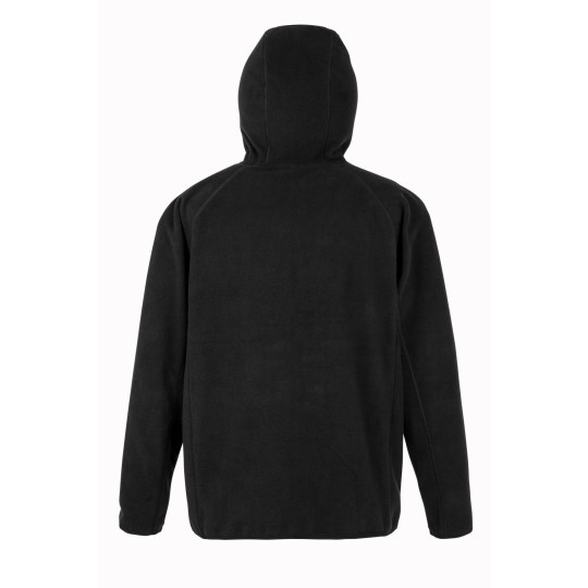 Veste à capuche en micropolaire recyclée personnalisable pour entreprises – Communication responsable BCM Goodies