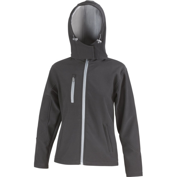 Veste Softshell Capuche Femme TX Performance personnalisable – Textile publicitaire pour entreprises | BCM Goodies
