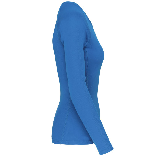 T-shirt de sport manches longues femme personnalisable – Support textile pour communication et événements en entreprise