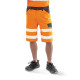 Short de sécurité stretch recyclé Safe-Guard personnalisable haute visibilité pour professionnels – BCM Goodies
