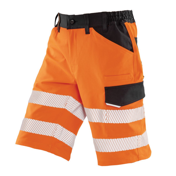 Short de sécurité stretch recyclé Safe-Guard personnalisable haute visibilité pour professionnels – BCM Goodies