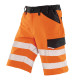 Short de sécurité stretch recyclé Safe-Guard personnalisable haute visibilité pour professionnels – BCM Goodies