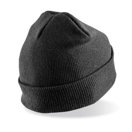 Bonnet double tricot personnalisable en polyester recyclé et coton – Objet publicitaire durable BCM Goodies