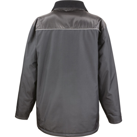 Parka personnalisable Vostex 300D pour entreprises – Vêtement imperméable et coupe-vent avec options de marquage textile