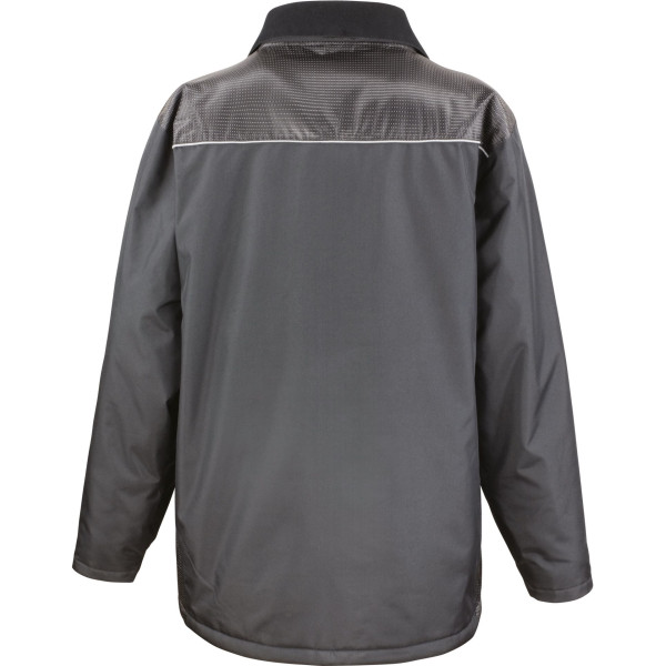 Parka personnalisable Vostex 300D pour entreprises – Vêtement imperméable et coupe-vent avec options de marquage textile