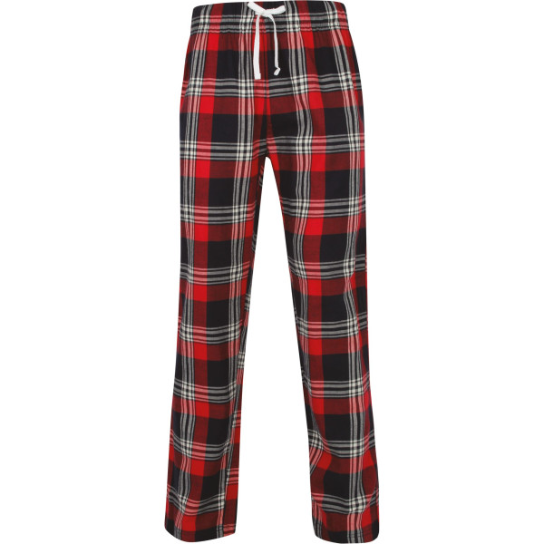 Pantalon homme à motif tartan personnalisé – Pyjama en flanelle coton pour cadeaux d’entreprise et communication B2B