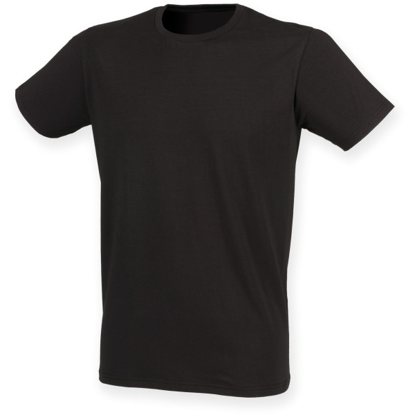 T-shirt homme col rond Feel Good personnalisable – Support textile pour communication d’entreprise et événements professionnels